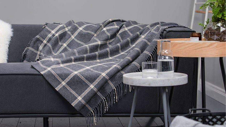 Couch With A Cosy Blanket